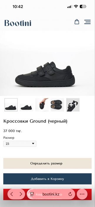 Боссоногие Bootini Ground black 27
