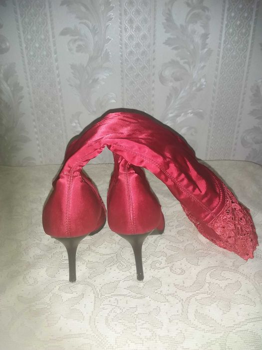 Атласные женские сапоги Размер 36-37