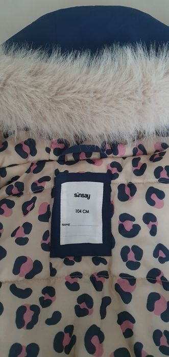 Geacă fetițe cu blăniță