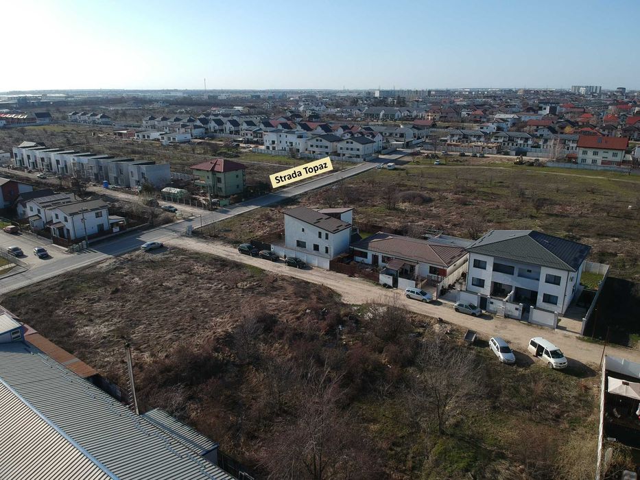 Teren Bragadiru - Str. Topaz | Utilități | Posibilitate lot dublu