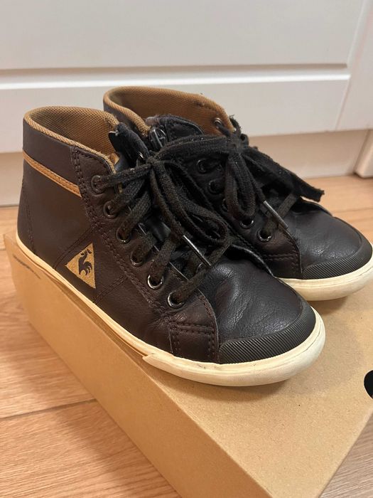 Детски кожени обувки с цип Le Coq Sportif номер 30