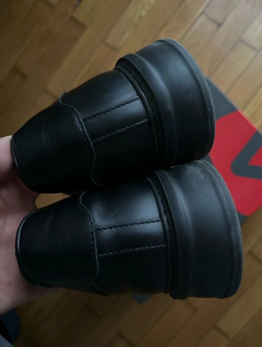 Teniși din piele full-black(150€) OFF PLAY – Made in Italy