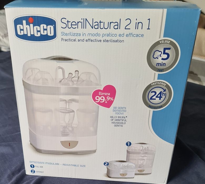 Sterilizator chicco 2 în 1