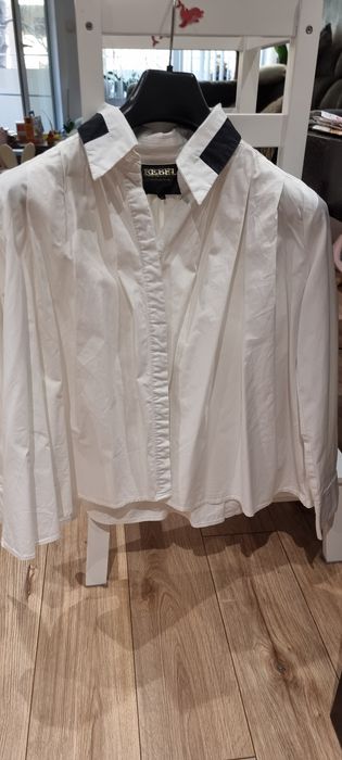 .Риза в корал.Бяла блуза.РизаTuzzi,бяла риза