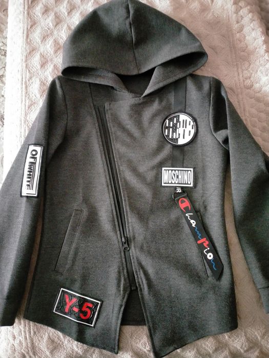 Шикарная модная кофта на замке