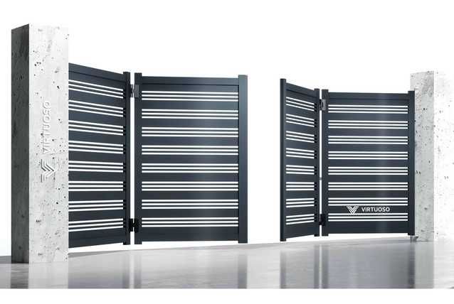 Готови алуминиеви екстериорни врати