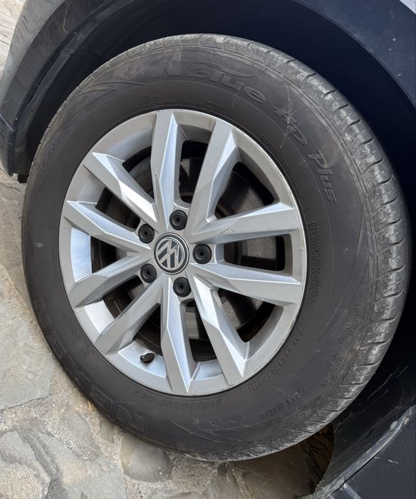 Schimb Jante OEM vw r 16  + anvelope nexen cu jante pe 19 cu tot cu anvelope
