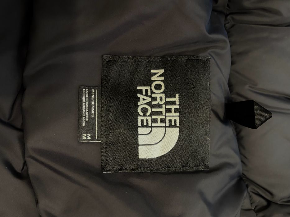 The North Face 1996 Retro Nuptse Jacket 700 Black cu !!DEFECT!!