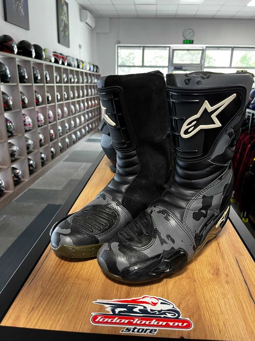 Mото Ботуши ALPINESTARS SMX-4 BLACK,номер 40,оригинални,много запазени