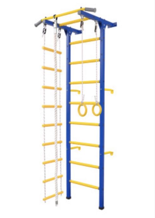 Детская шведская стенка с фиксированным турником
