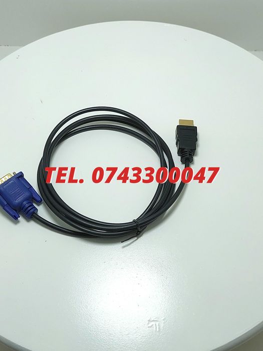 Cablu Monitor Hdmivga 18m Negru