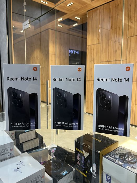 Redmi note 14 8/256  160$  Mega skidka narxda shoshiling!