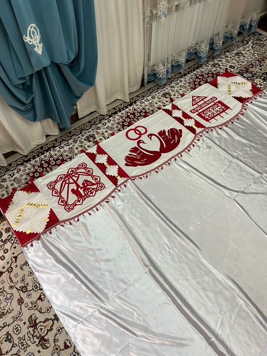Шымылдық бар кыз жасау  бар
