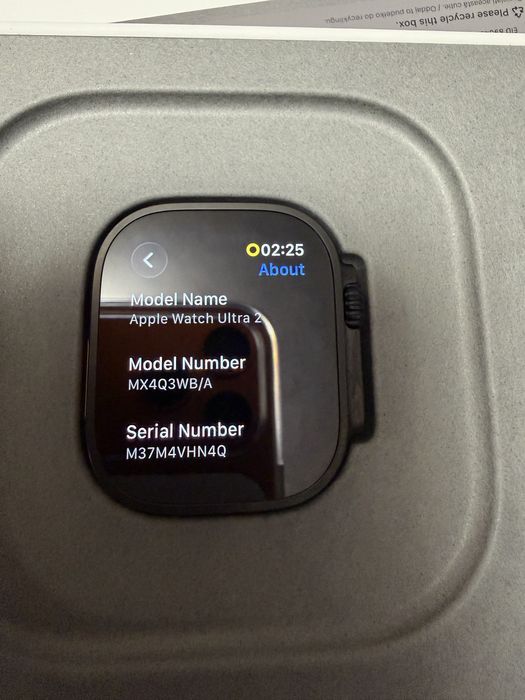 Oferta ! Apple Watch Ultra 2 Black CA NOU ! Folosit cateva zile ! Activat luna trecuta ! Cumparat de la Istyle