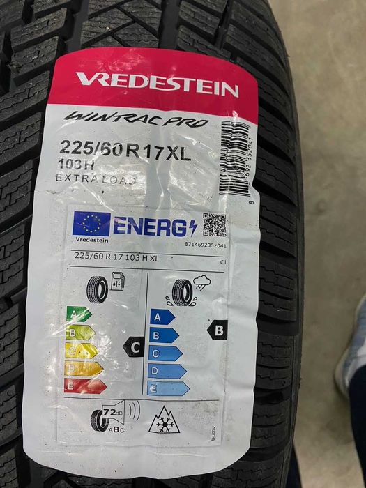 Premium зимни гуми VREDESTEIN WINTRAC PRO XL 225/60R17 103H с DOT 2017