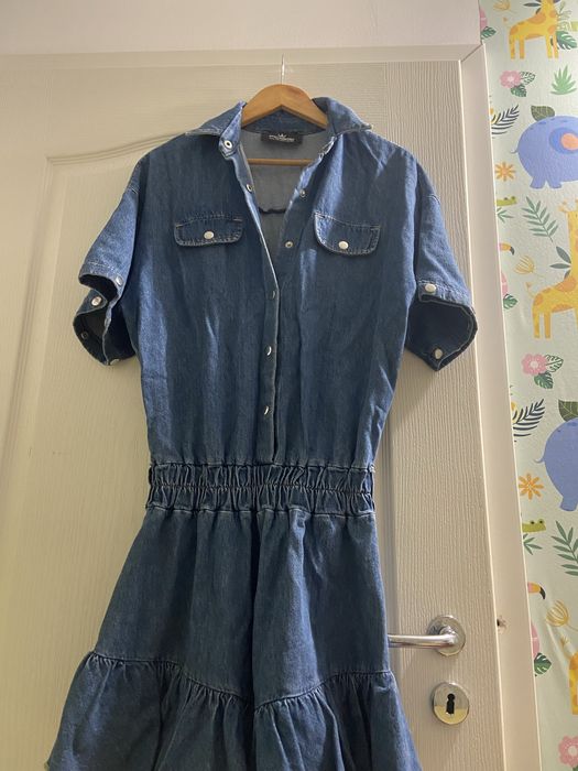 Salopeta femei blugi