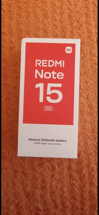 Redmi Note 15 5G ЧИСТО НОВ