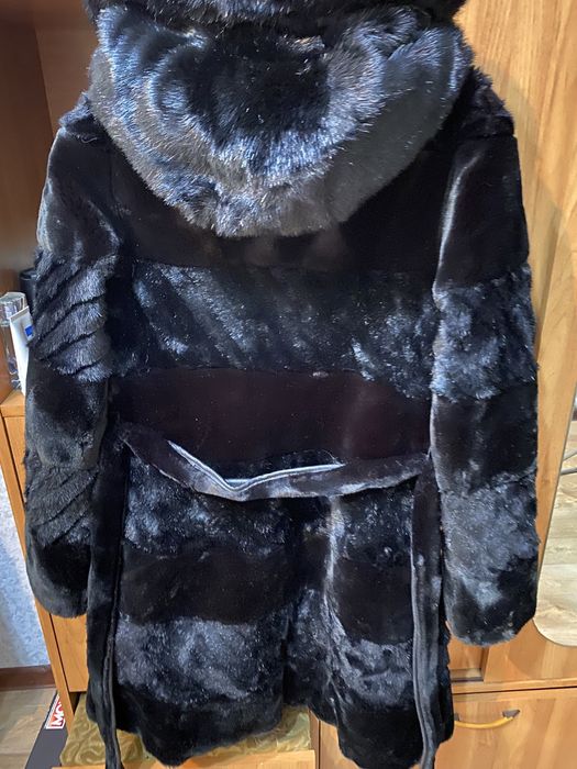 Шуба из мутона