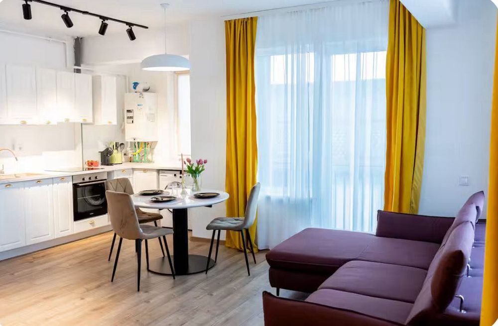 PF Vand apartament MODERN cu 3 camere, strada Teilor, Floresti