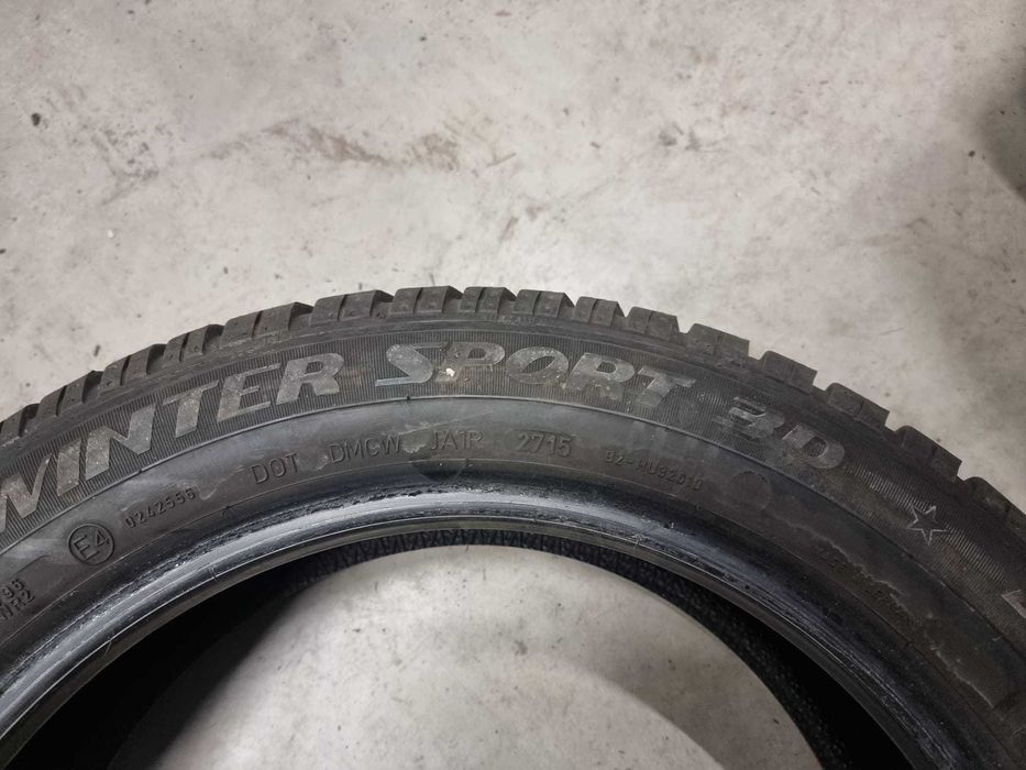 4 Anvelope IARNA 175.60.16 'Dunlop' Runflat ; stare buna