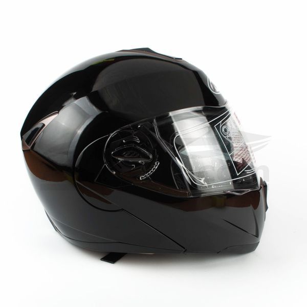 Каска №16-7 HD модуларна BLACK M размер