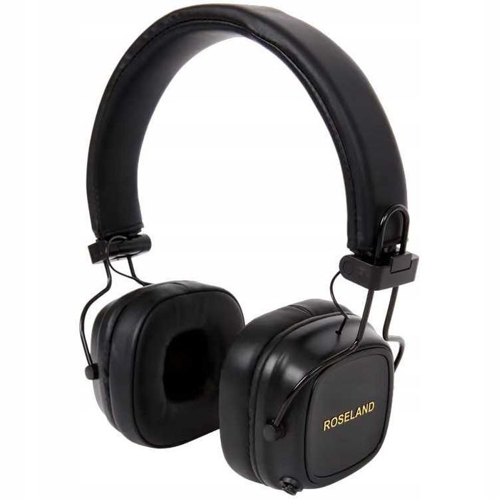 Безжични Bluetooth слушалки ROSELAND Leather Look сгъваеми, с микрофон