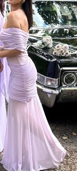 Официална рокля в лилаво