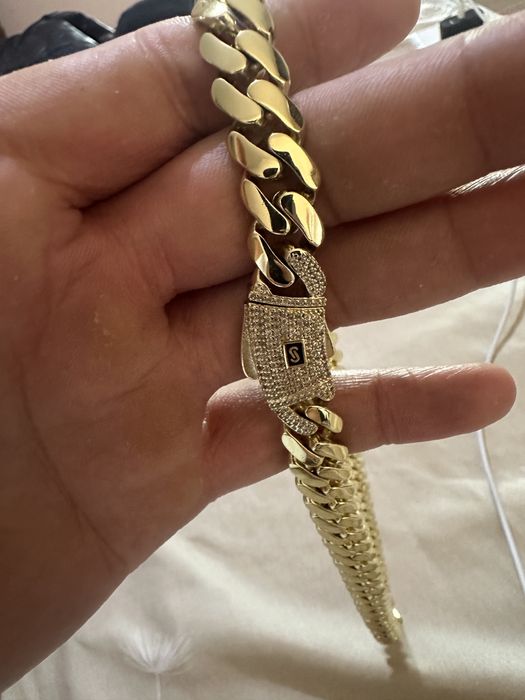 Lant placat cu aur de 14k