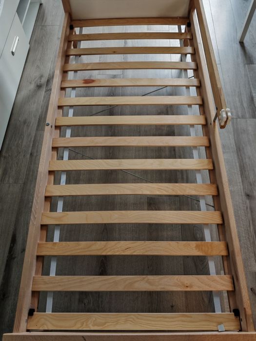 Детско легло с подматрачна рамка и матрак