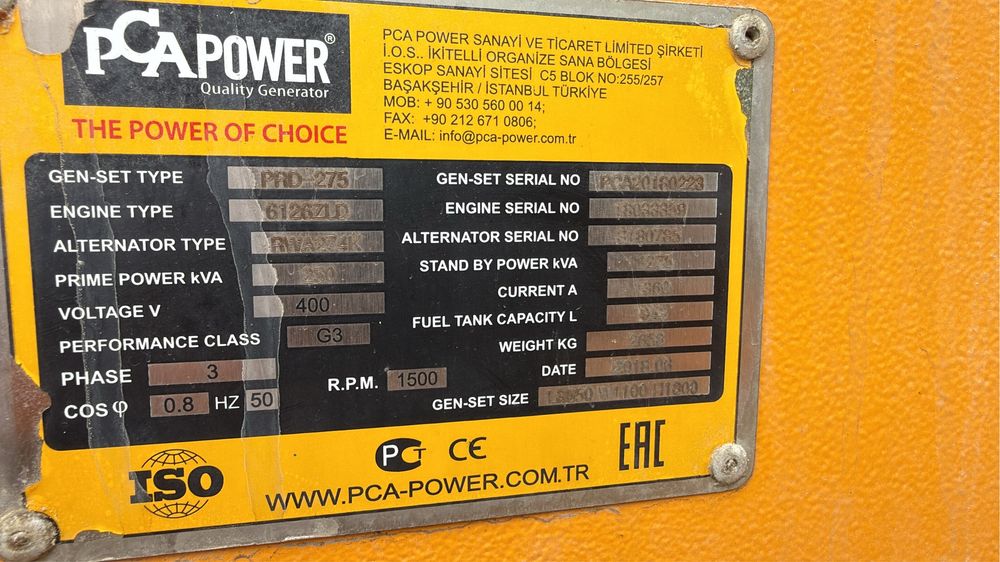 Аренда генераторов и САГ