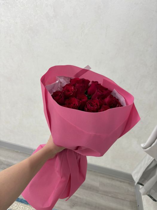 Цветы букеттер бугин алынган