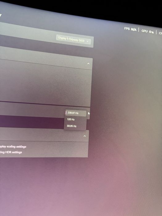 vand monitor odseey g6 QLED de 240 de hz ca nou  fara defecte