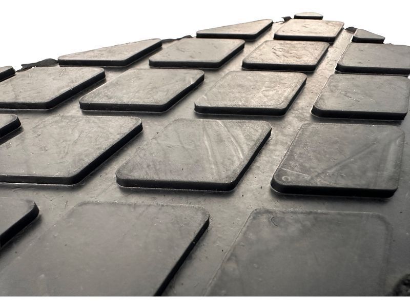 Гумен тампон квадратен за ножичен подемник 160x120х100 мм gebo tools