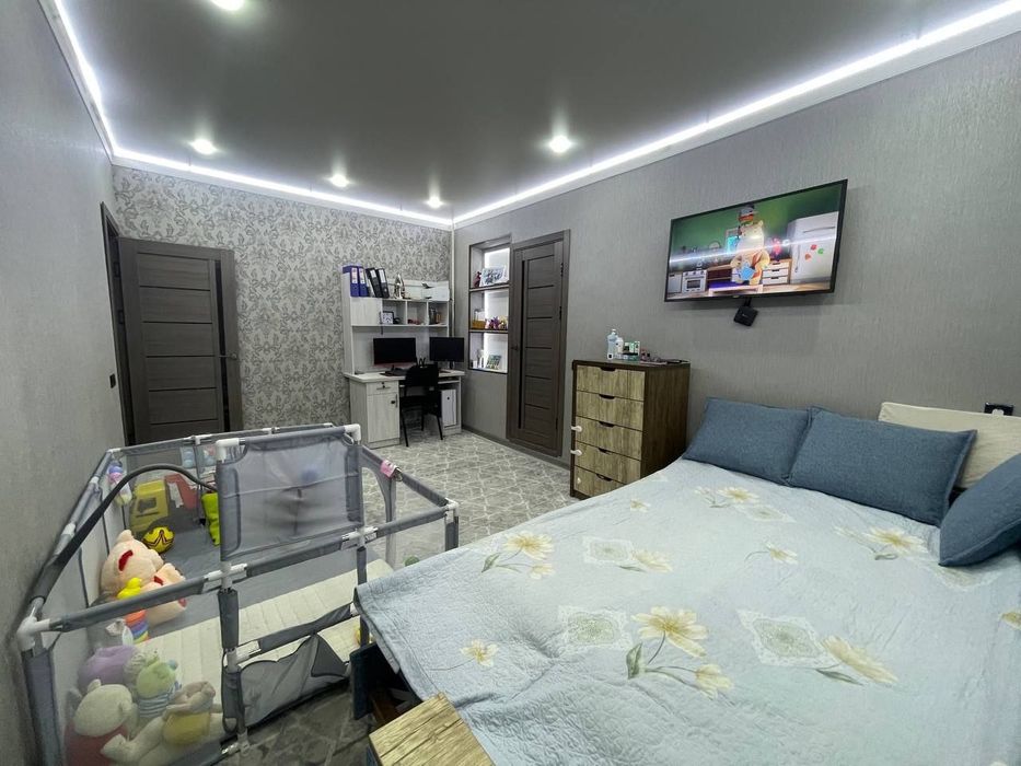 Юнусабад 15. 1 ком. 42м2. Евро, мебель+техника