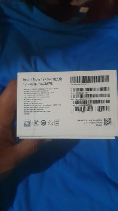 Sotiladi redmi note 12R pro xolati alo