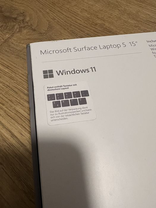 Microsoft Surface Laptop 5 - 15inch - i7 - 8GB - 256GB NOU