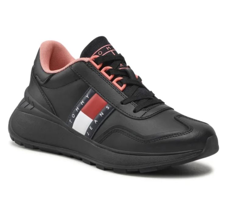Cadou Craciun! Adidasi dama piele TOMMY JEANS
