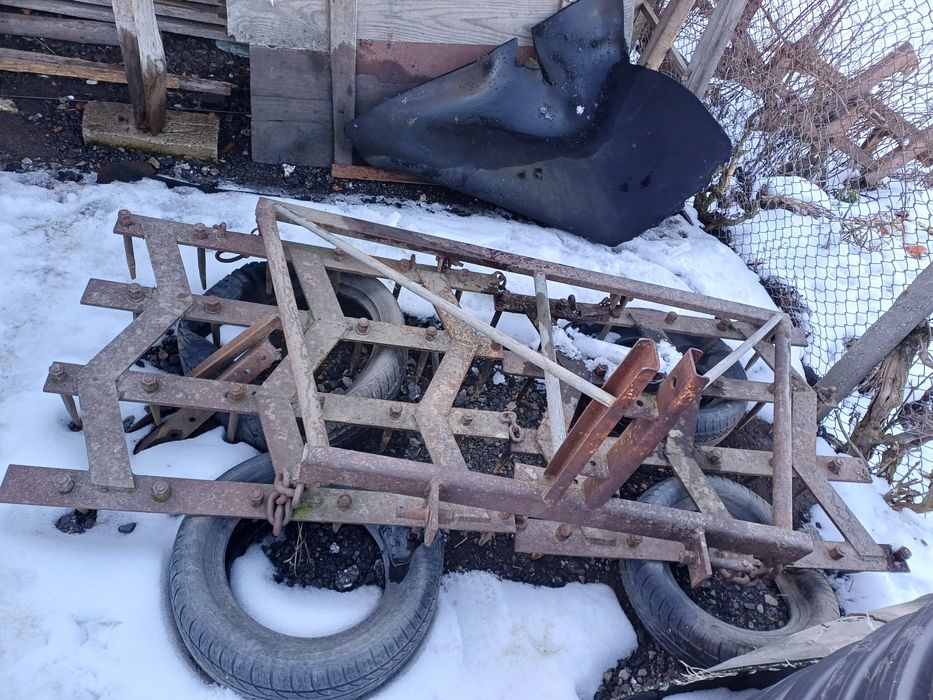 Vand grapa dupa tractor