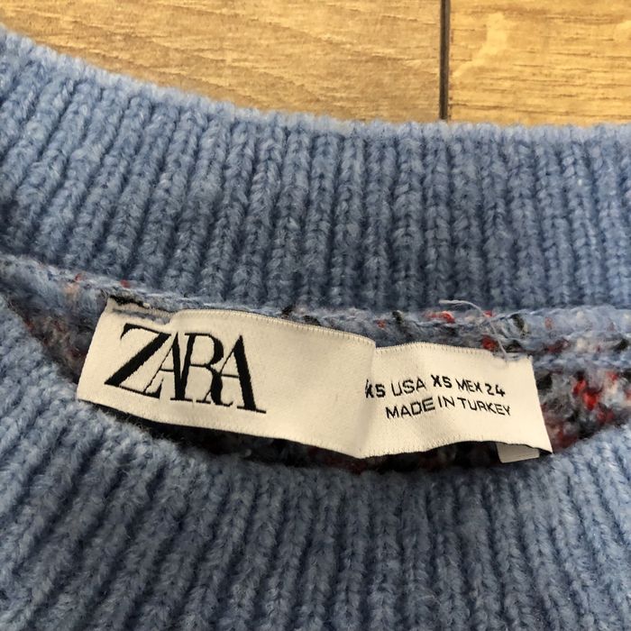Zara зара пуловер с гъби