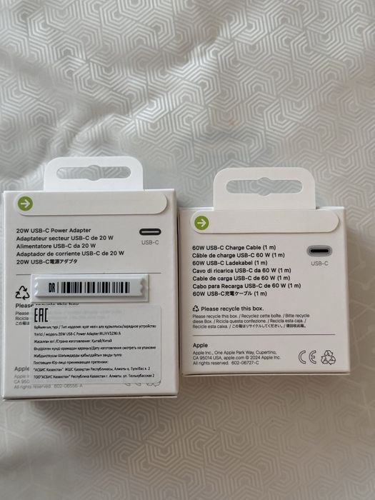 Кабель Apple USB TypeC -Зарядка-Қуаттағыш