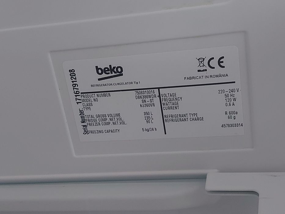Combina frigorifica Beko  clasa A+