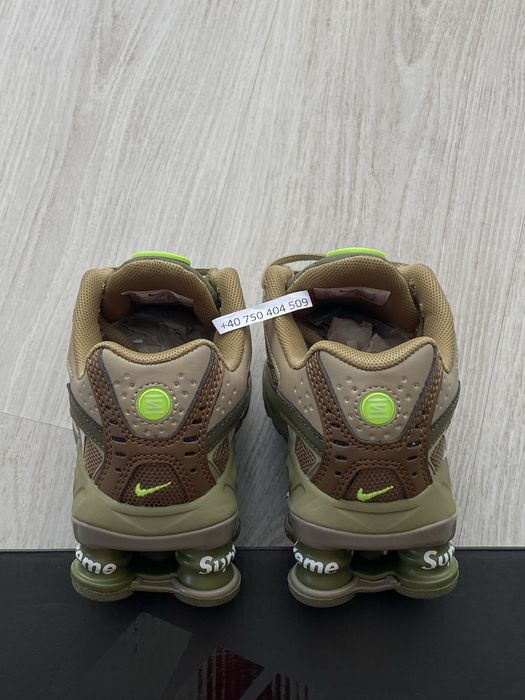 Nike Shox Ride 2 x Supreme Olive 36