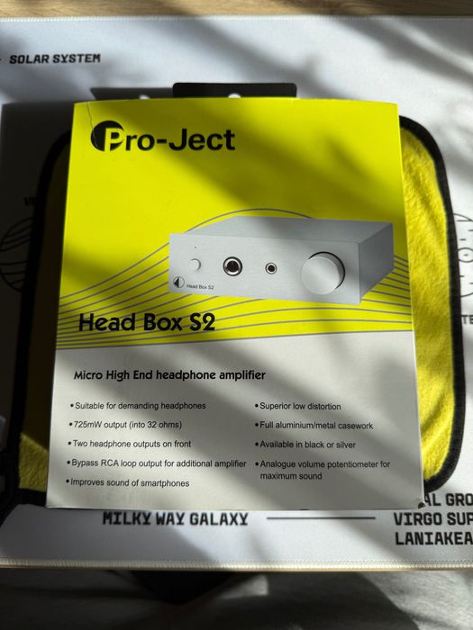 Усилвател за слушалки Pro-Ject Head Box S2