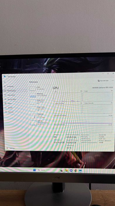 Calculator / PC Ryzen 5 5600x + RTX 3050