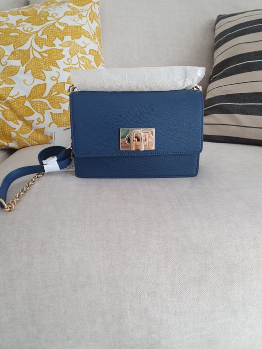 Geanta Furla, albastru inchis, noua