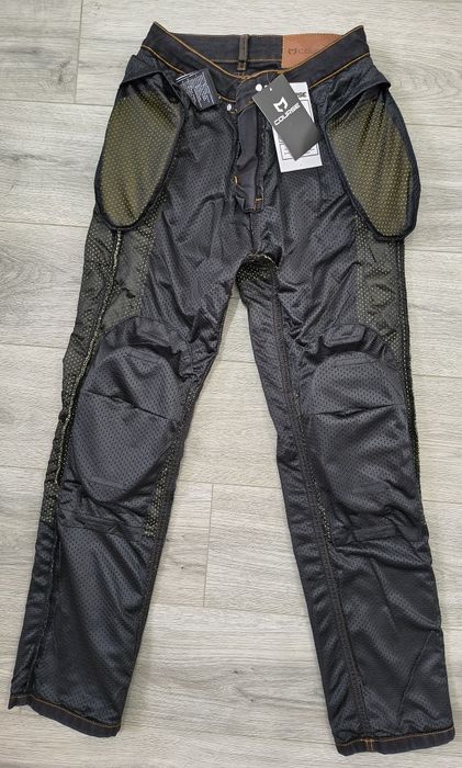 Blugi moto cu Kevlar și protecții, Course, XS sau W26L30