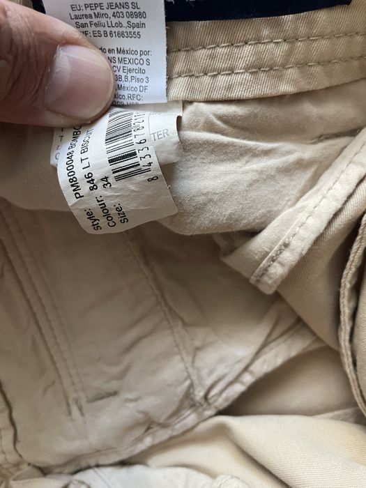 PEPE Jeans cargo/мъжки къс карго панталон W33