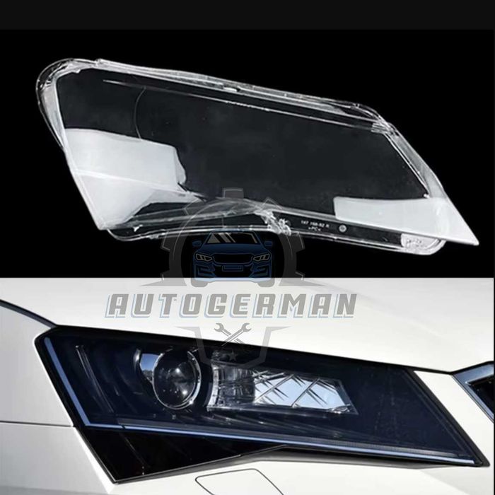 Капаци фарове Skoda Superb 3 (16-19) стъкло фар крушки Шкода Супърб 3 xenon