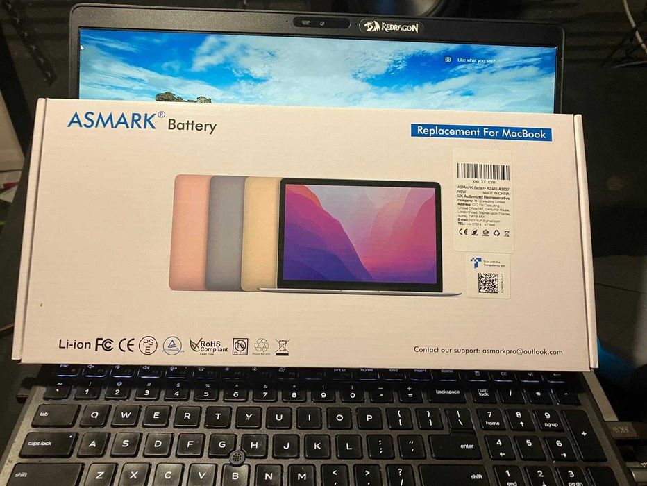 ASMARK Macbook Pro 16-инчов A2485 батерия за A2485(2021) A2527 батерия