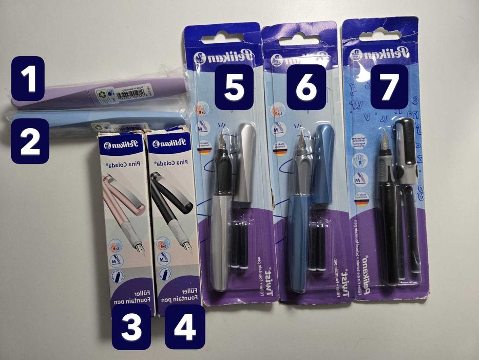 Stilou scolari Pelikano Pelikan noi